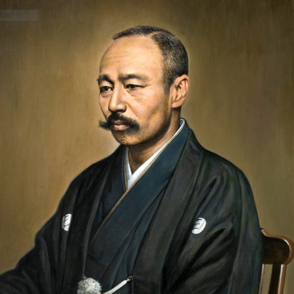 AKIYAMA Seisui, Ōgai im Jahr 1912 © Mori-Ōgai-Gedenkstätte der HU Berlin