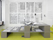 Installation views "Mirtha Dermisache: To Be Read" at A—Z