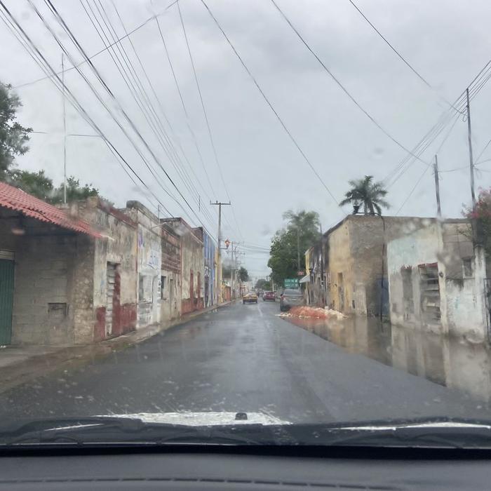 1 / 15  "View from the window of the car in rainy Valladolid" (Juan Carlos Mantilla)