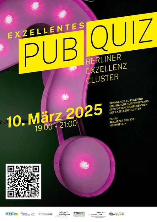 Banner zum Pub Quiz am 10. März 2025