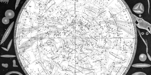 Astronomy Southern Star Map
