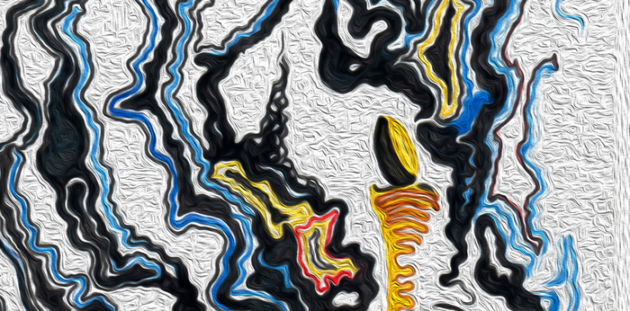Calligraphy of Smoke
