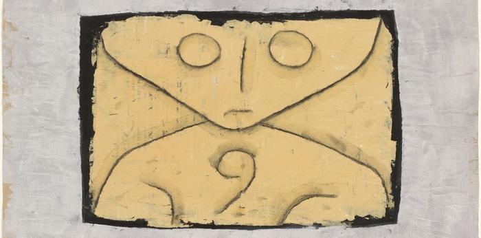 Paul Klee letter ghost