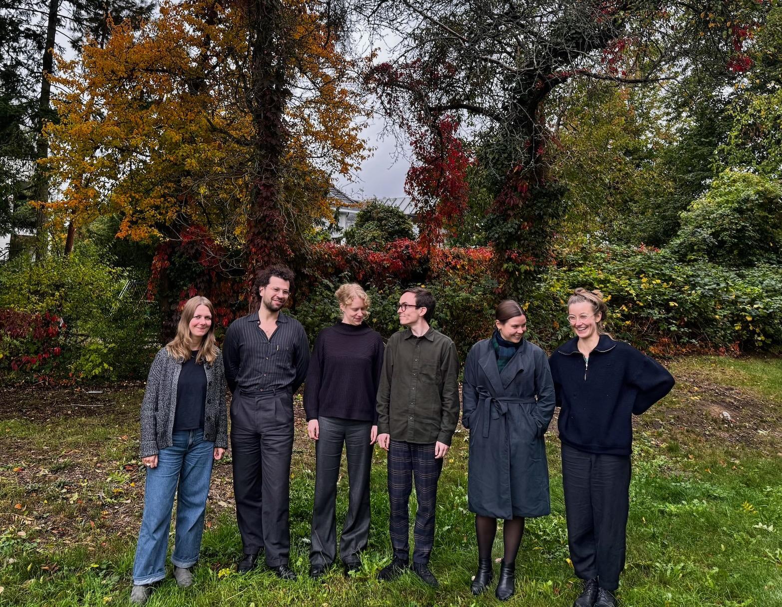 PhD Cohort 2025: Christin Krüger, Errol Boon, Charlotte Rauth, Ansgar Riedißer, Fanny Wehner, Lilith Tiefenbacher