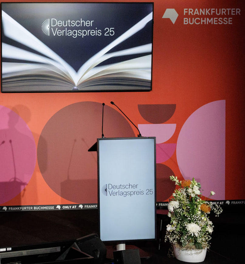 Deutscher Verlagspreis Verleihung 2025