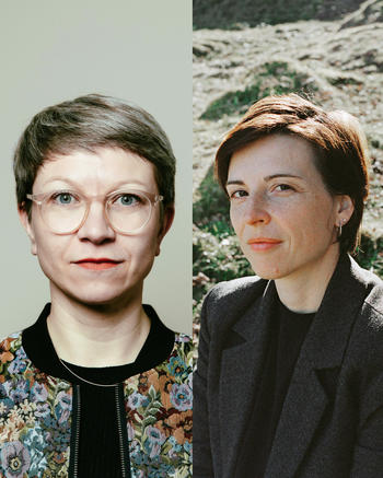 Barbara Bausch and Dorothee Elmiger
