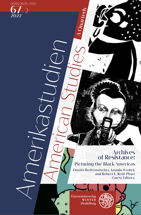 Cover of "Amerikastudien / American Studies", Volume 67.2 (2022)
