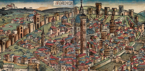 Florence, 'Schedelsche Weltchronik' or 'Nuremberg Chronicle', 1493