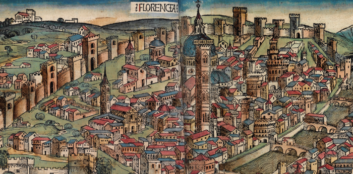 Florence, 'Schedelsche Weltchronik' or 'Nuremberg Chronicle', 1493