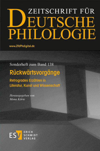 Journal cover © Erich Schmidt Verlag