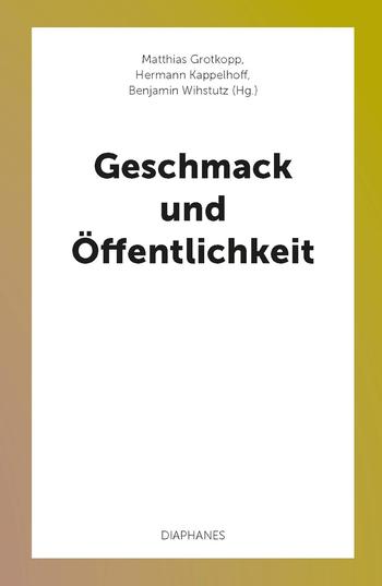 Book cover © DIAPHANES