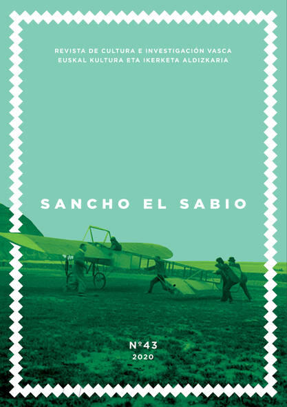 Journal cover © Fundación Sancho el Sabio