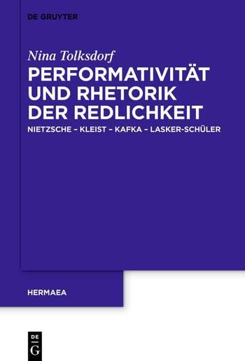 Book cover © De Gruyter