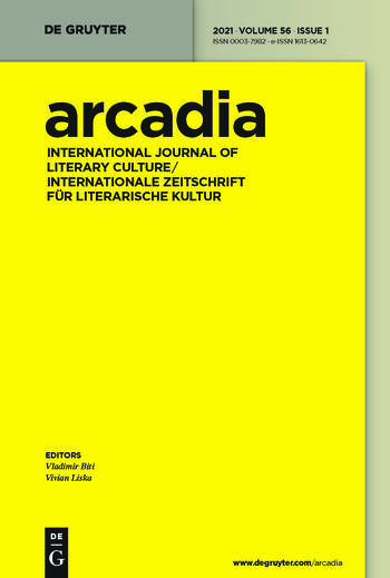 Journal cover © De Gruyter