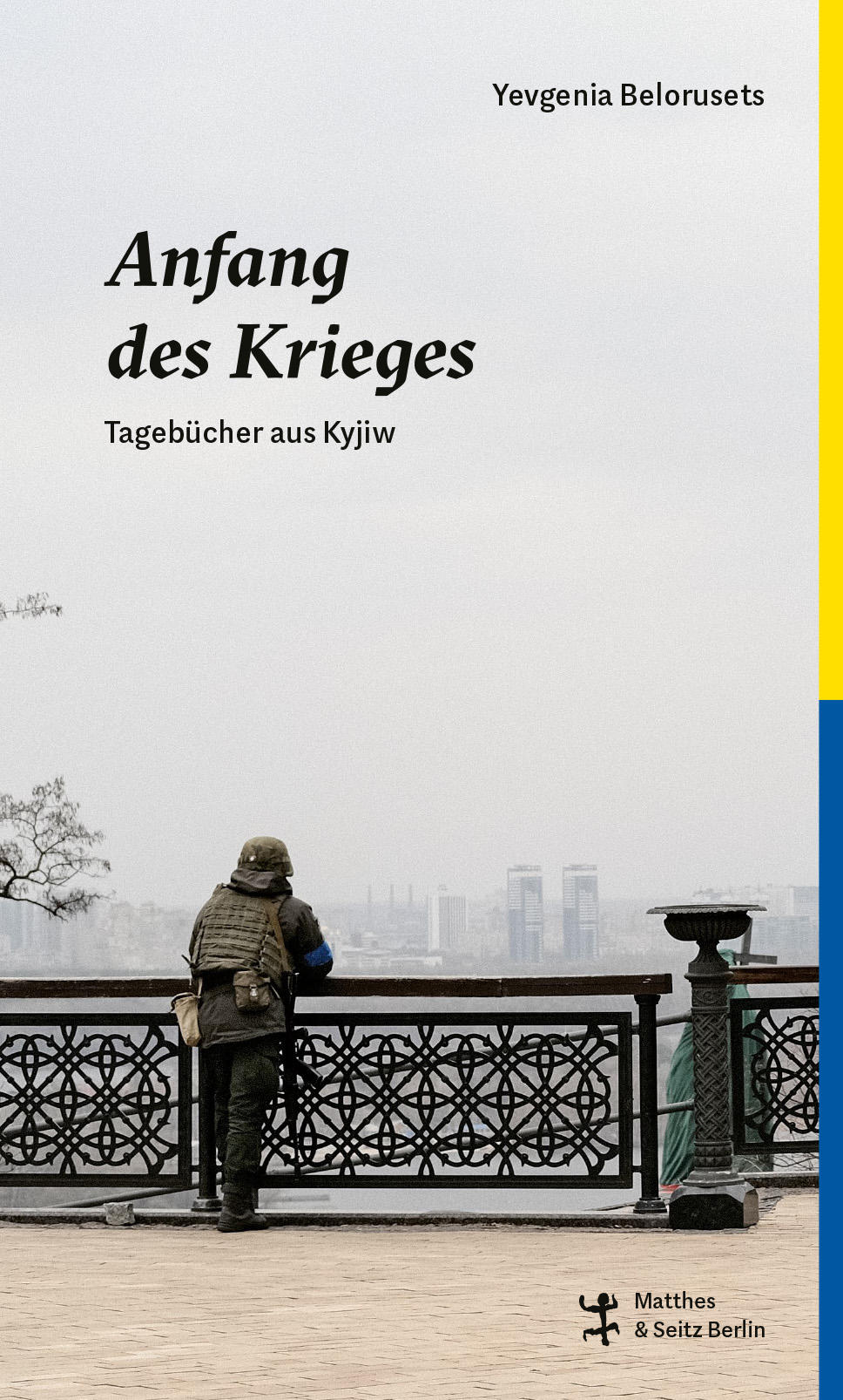 Book Cover © Matthes & Seitz Berlin