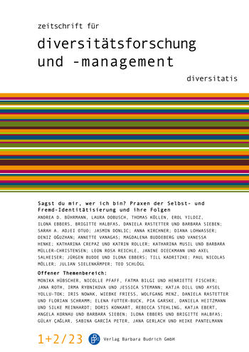 Book cover © Barbara Budrich Verlag