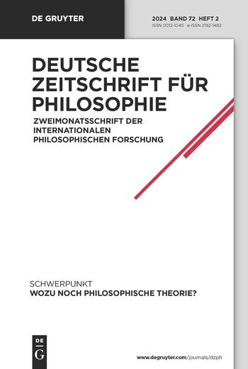 Journal cover © De Gruyter
