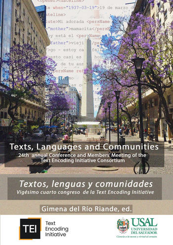 Book cover © Text Encoding Initative Consortium