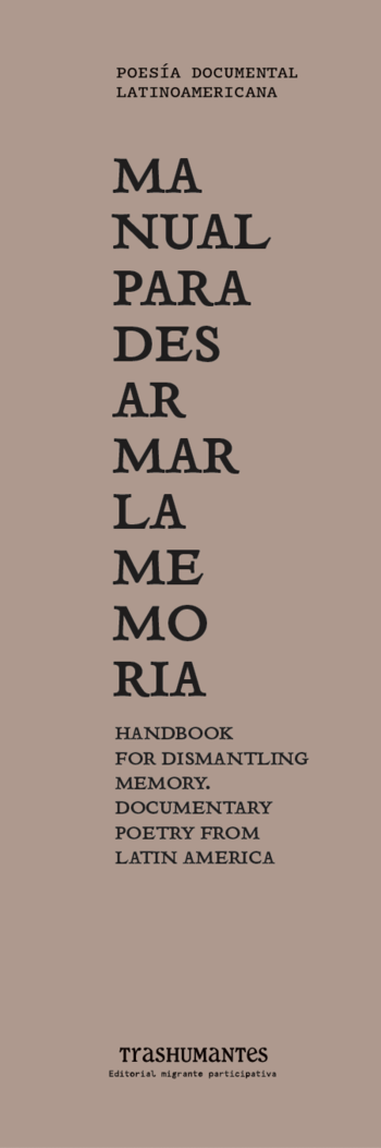 Book cover © Trashumantes
