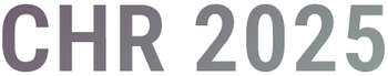 Conference logo © CHR 2025