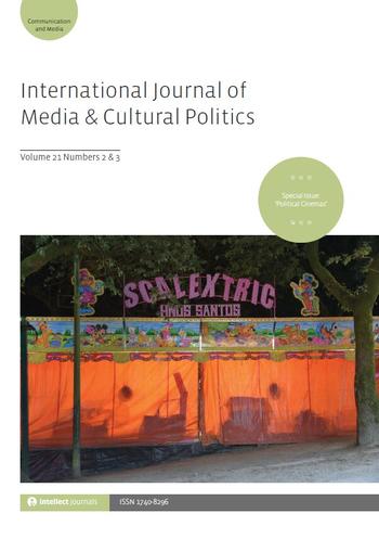 Journal cover © Intellect